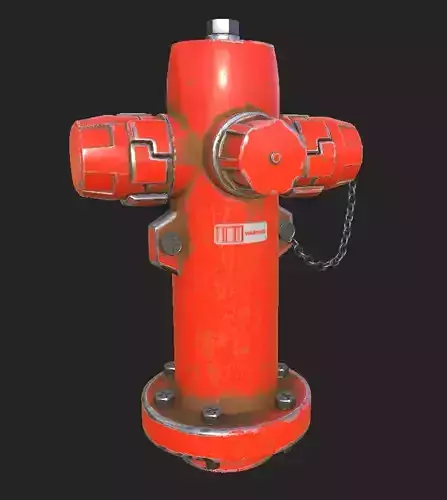 Game-Ready Fire Hydrant