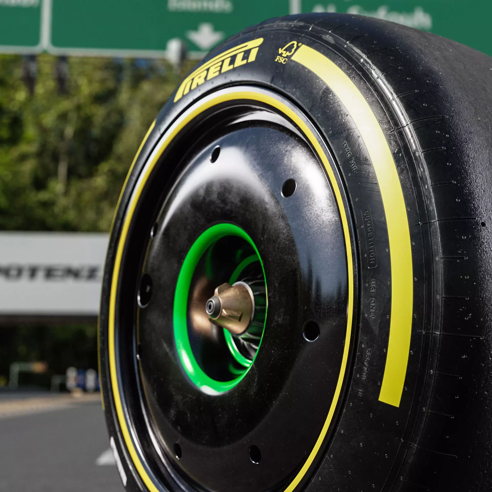 Pirelli Formula 1 2026 Front 275 45 R18 3D model_7