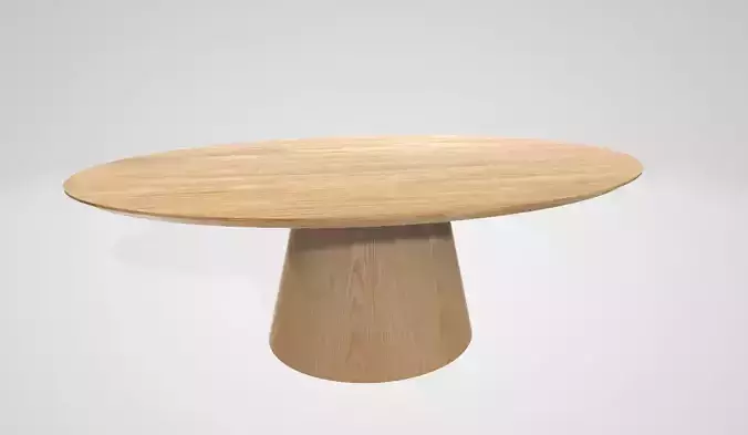 Oval Cone Coffee Table