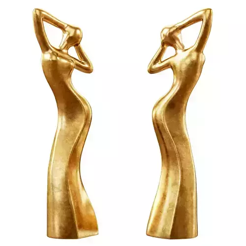 Abstract figurine of a woman