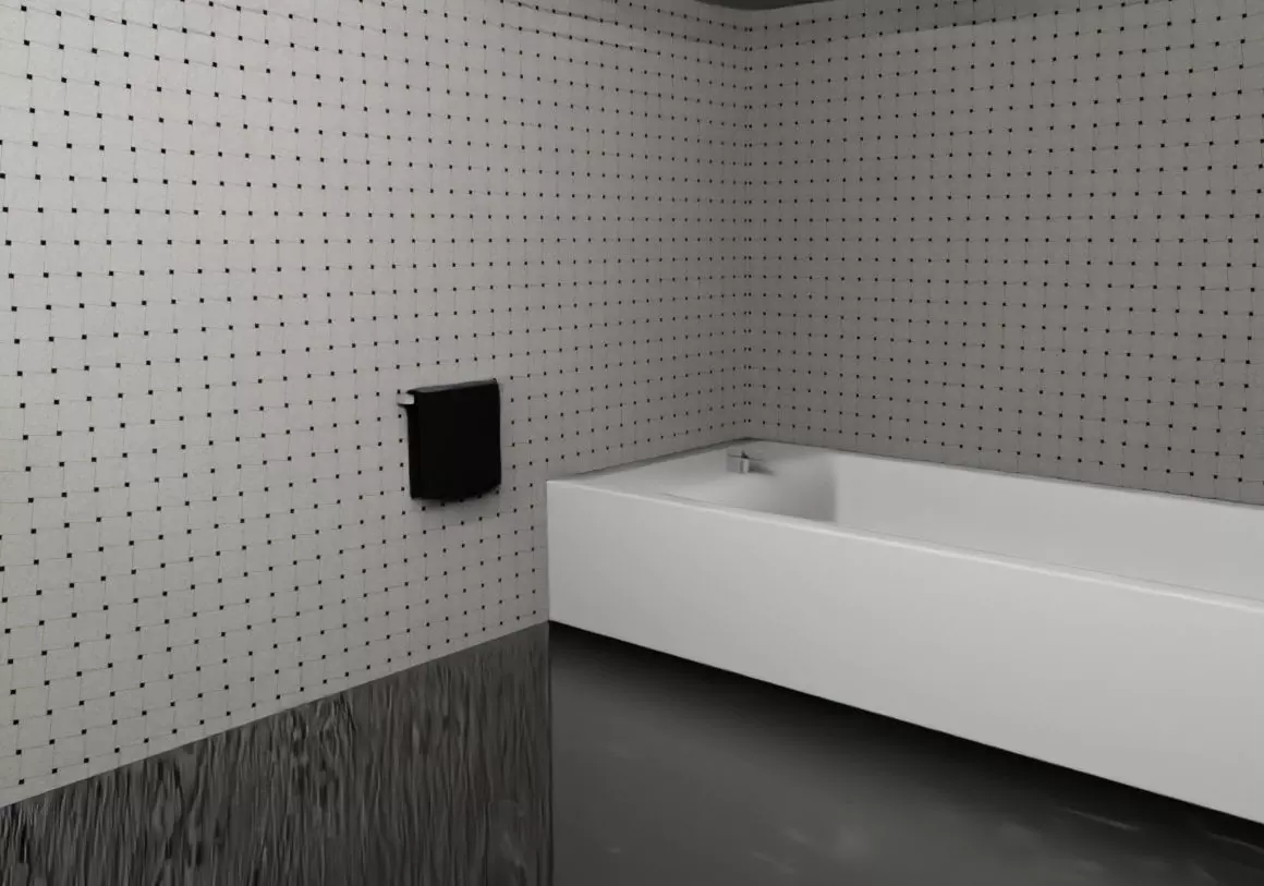 Modern Luxury Beach House with Sports Area 3D model_28