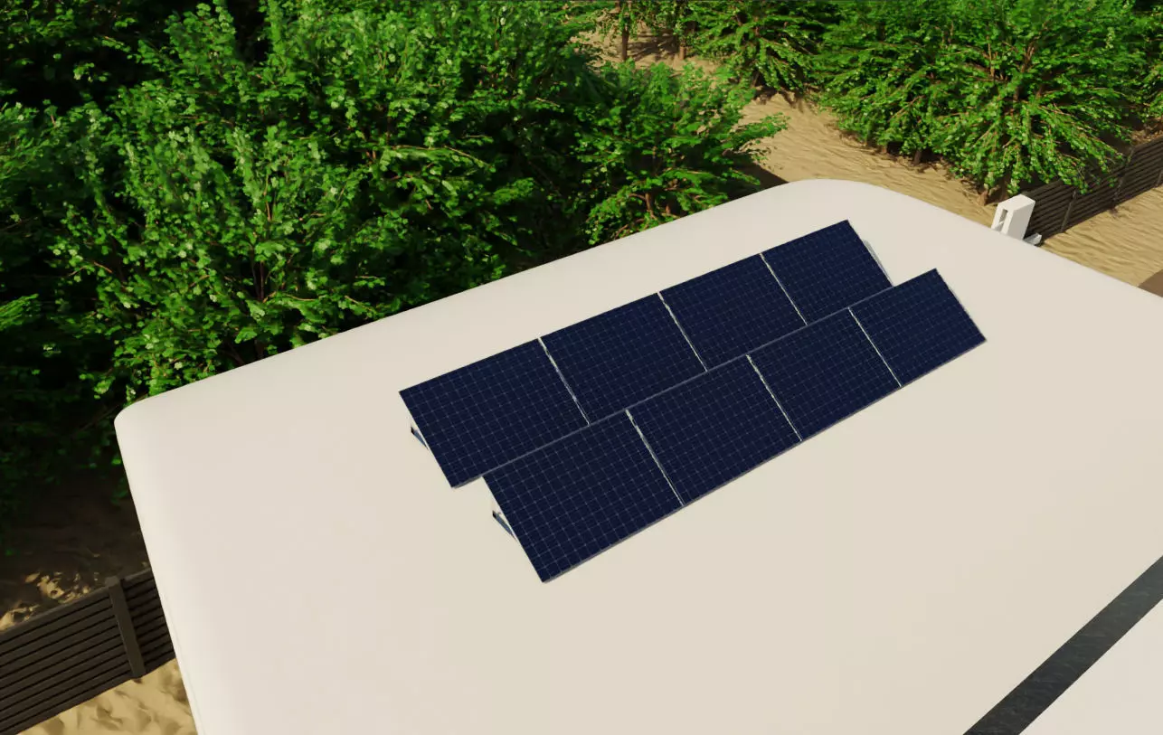 Modern Luxury Beach House with Sports Area 3D model_19