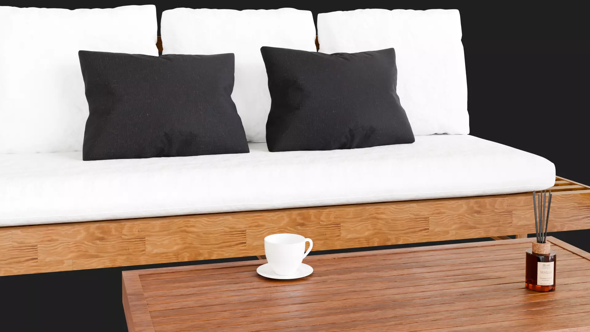 Modern Sofas And Coffee Table 3D model_10