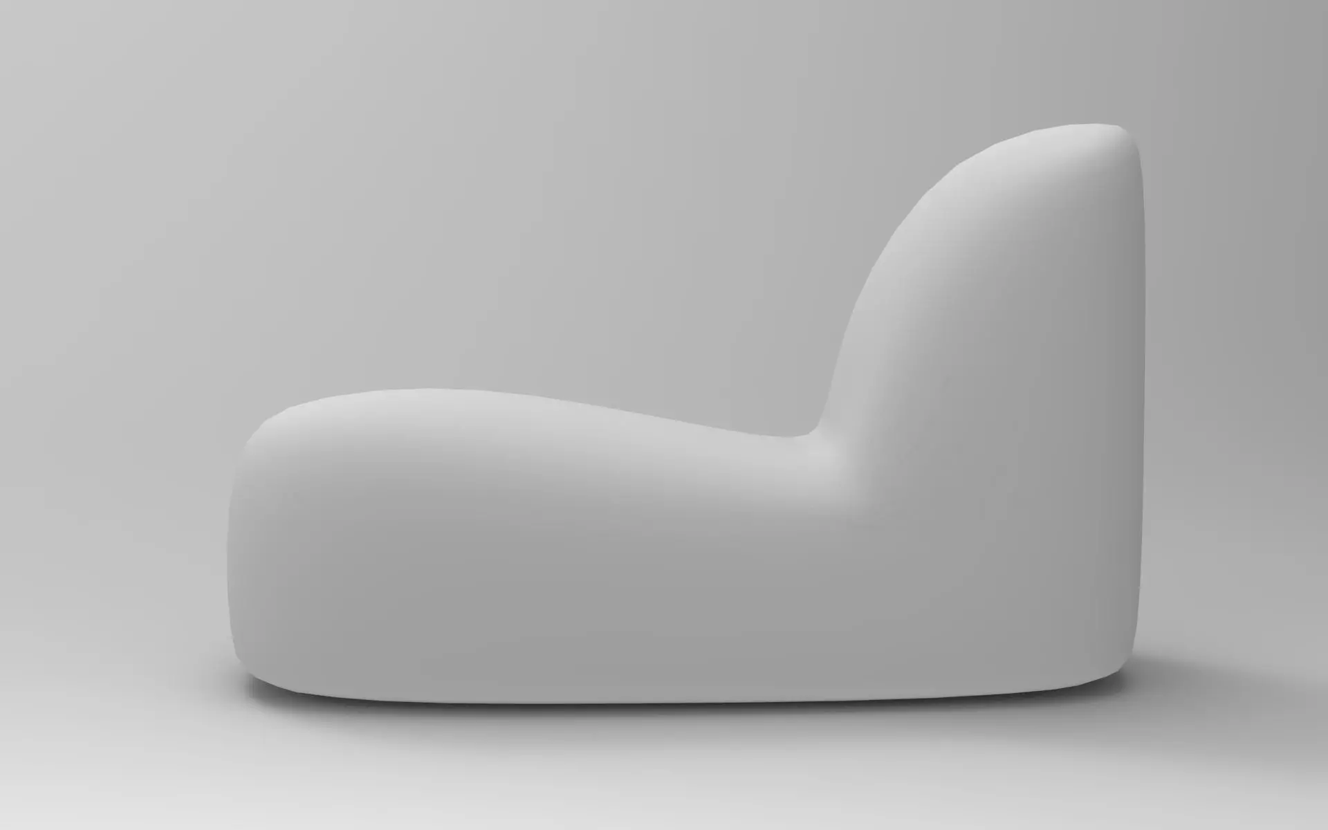 Kuda Pouf Low-poly 3D model_8