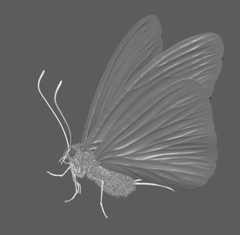 Spinosaurus bust for rendering 3D model_10