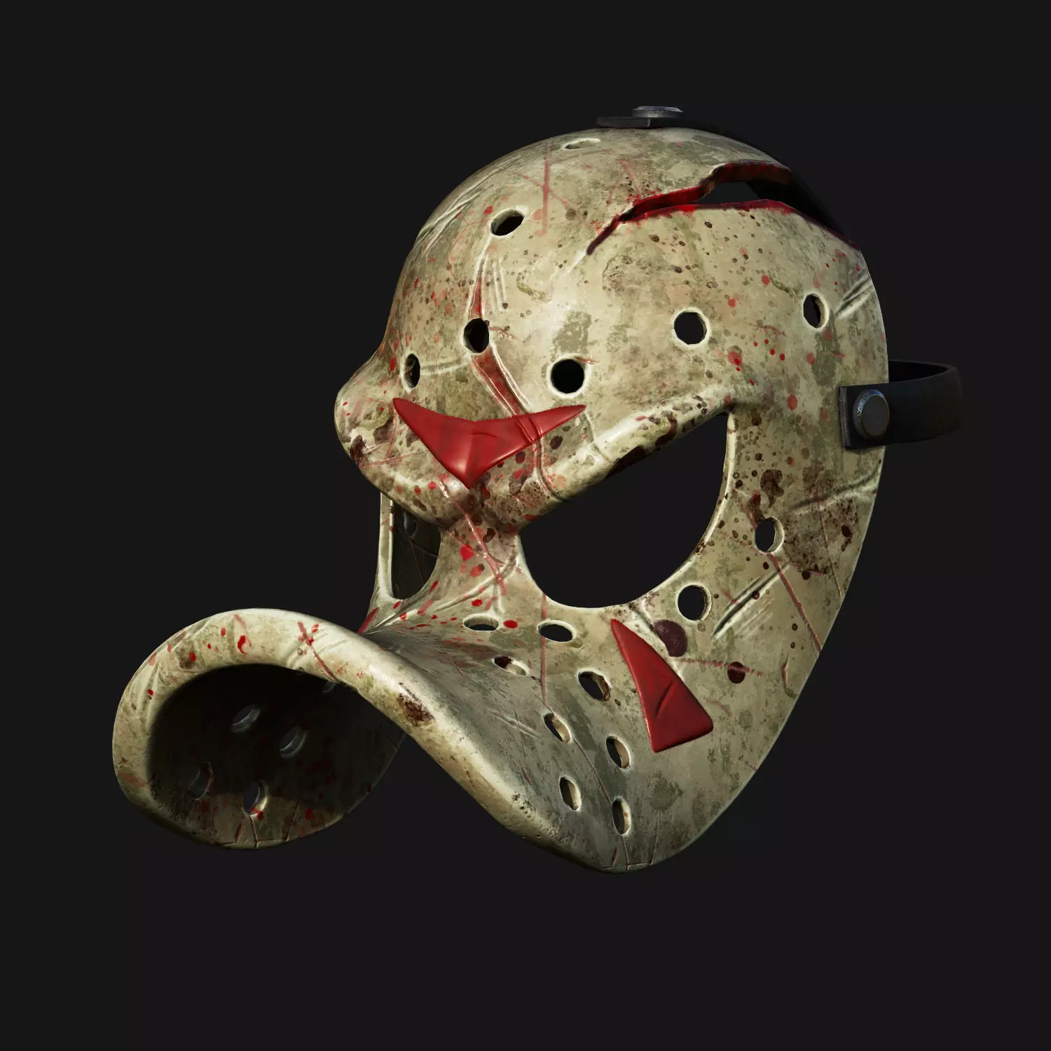 Ducks MKX Hockey Mask 3D print model_1