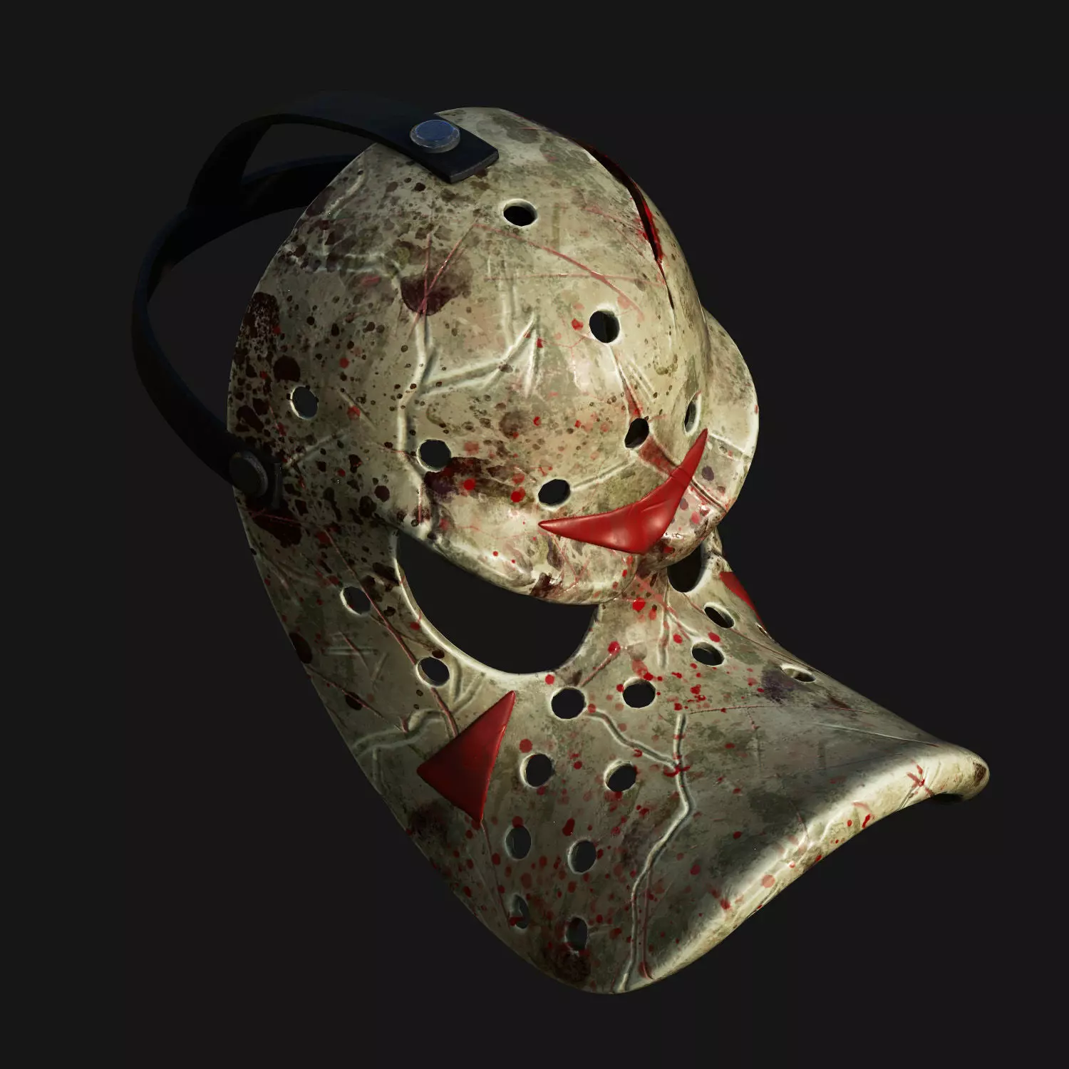 Ducks MKX Hockey Mask 3D print model_2