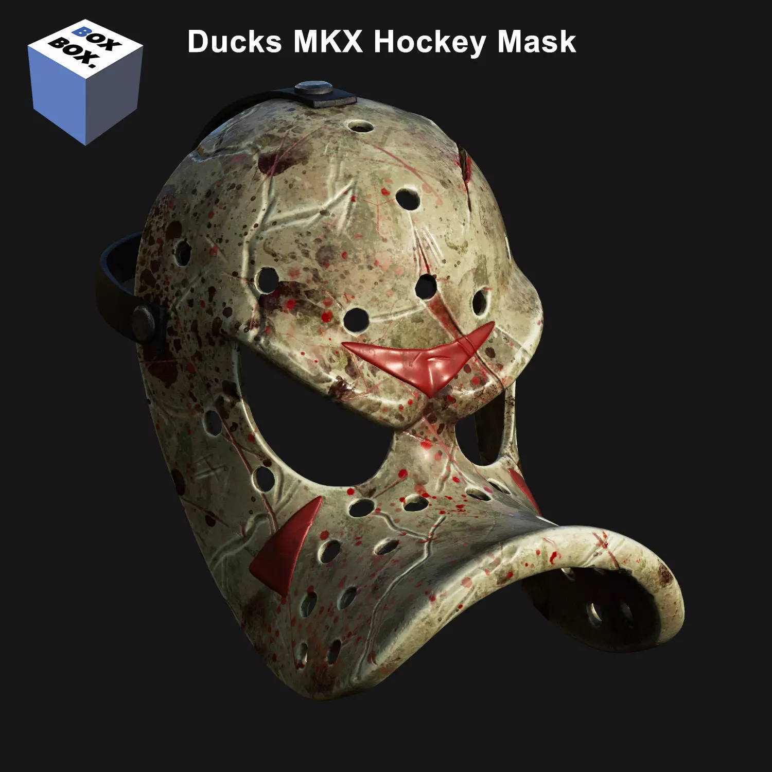 Ducks MKX Hockey Mask 3D print model_0
