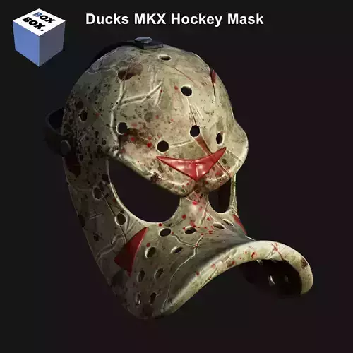 Ducks MKX Hockey Mask 3D print model