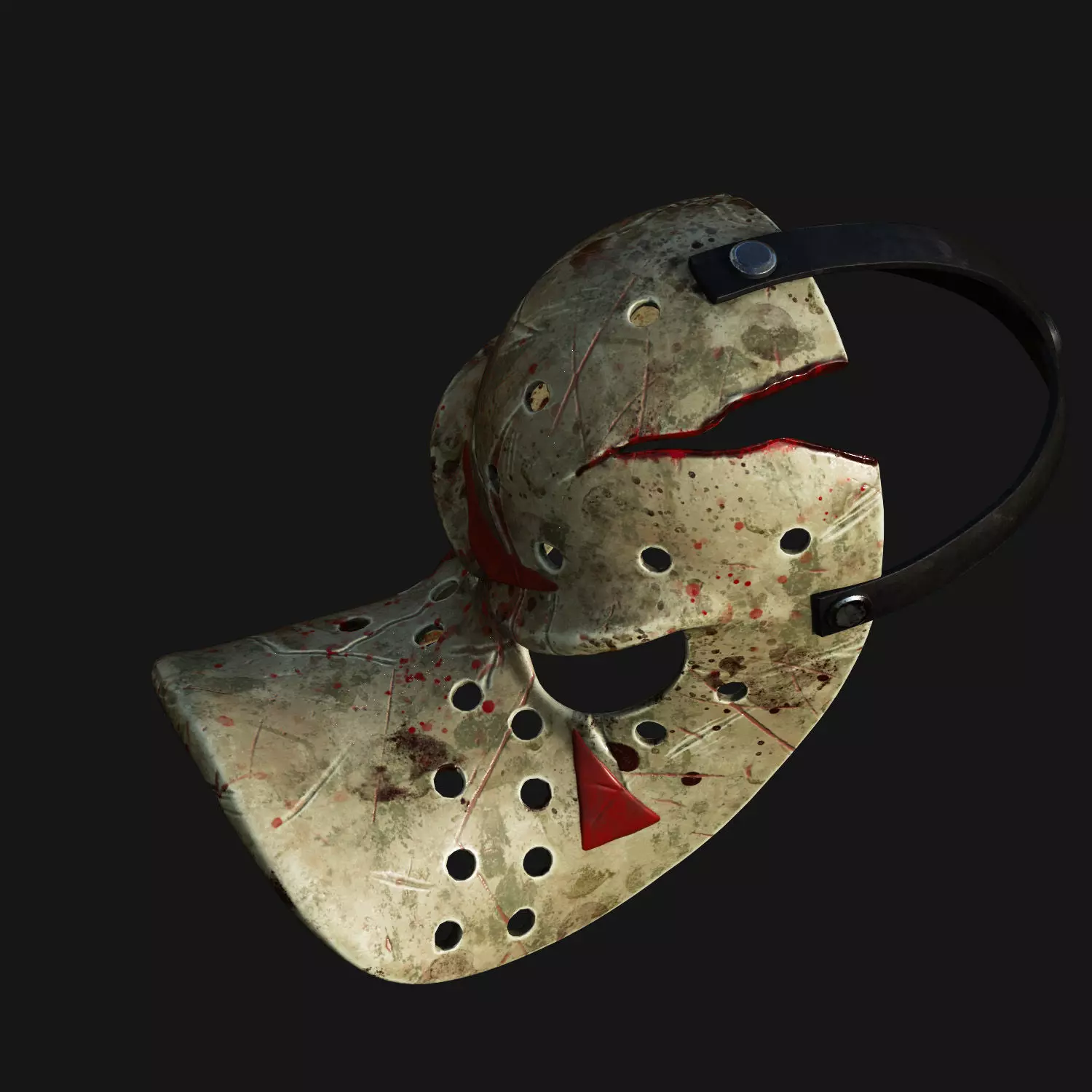 Ducks MKX Hockey Mask 3D print model_3