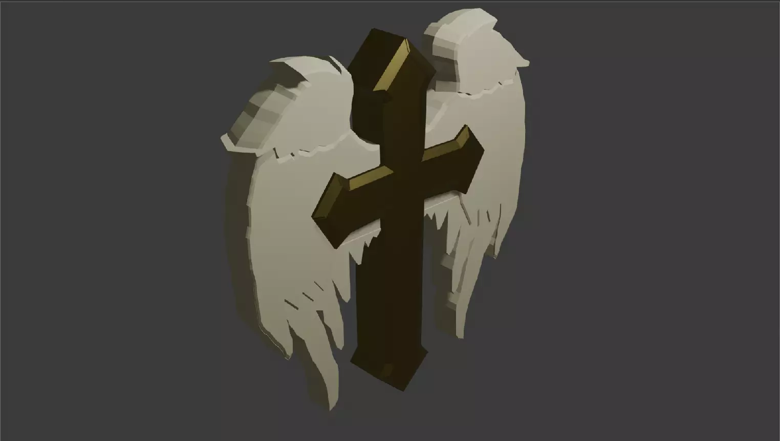 Jesus cross 3D print model_1