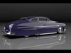 Custom coupe car 1949 Low-poly 3D model_1