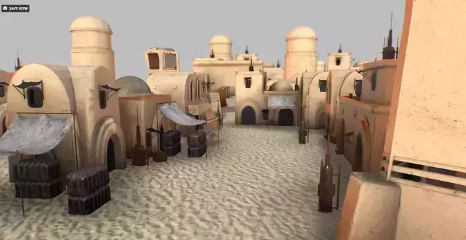 Tatooine environment