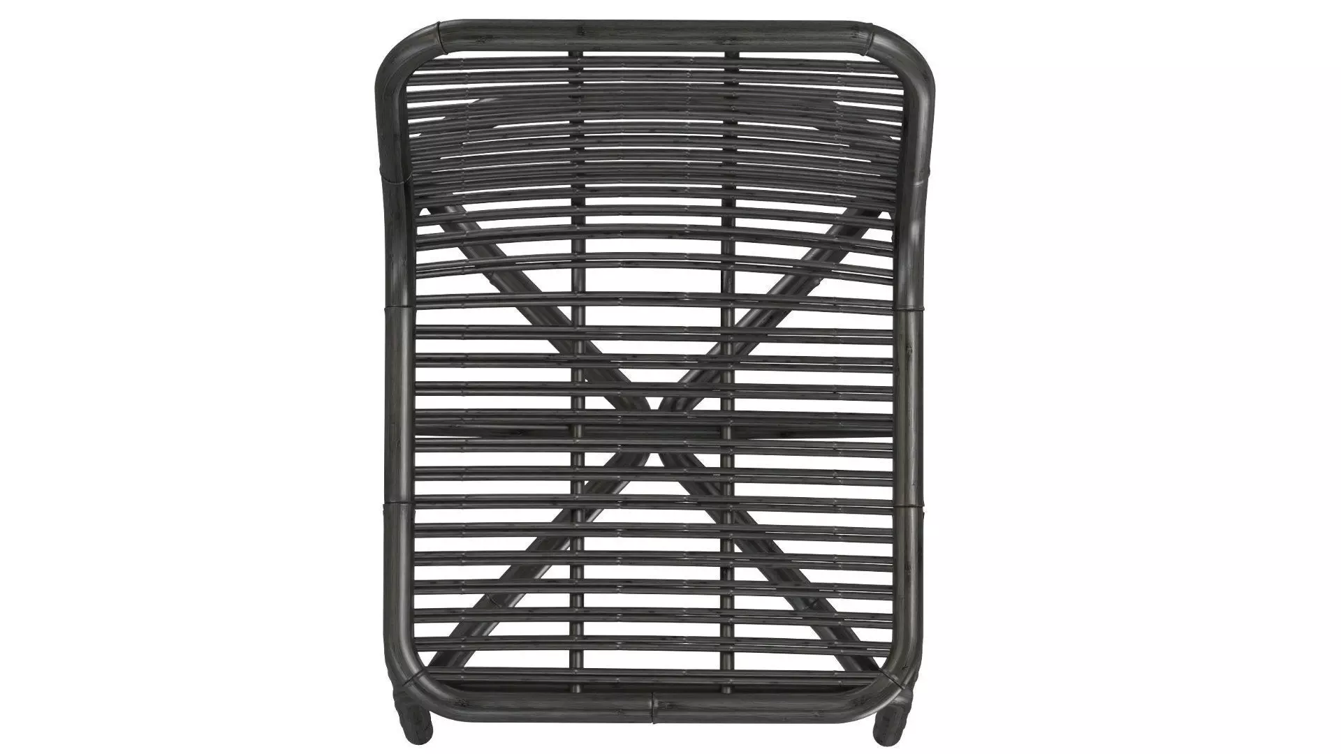 Black Peak armchair INDOOR rattan Cane-line 3D model_7