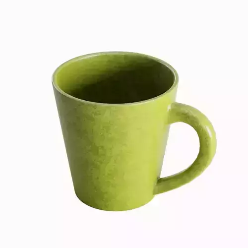 Coffee Mug 11 Low-poly 3D model