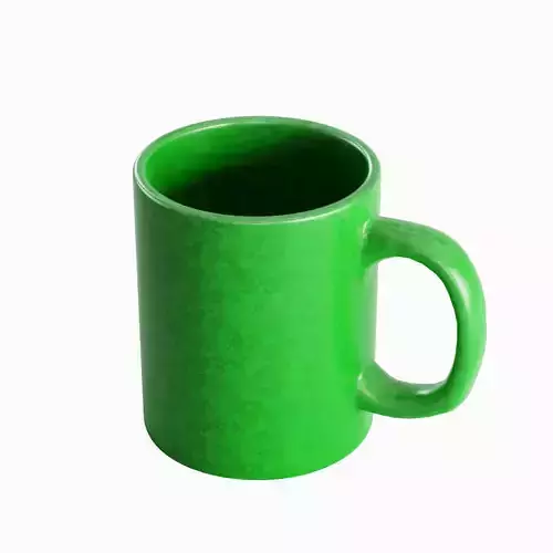 Coffee Mug B 11 Low-poly 3D model