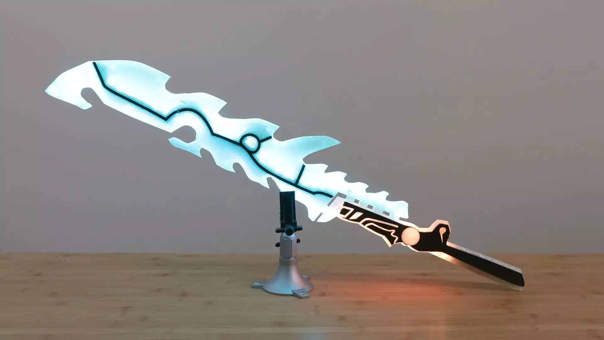 Guardian Sword with NeoPixel LEDs 3D print model_0