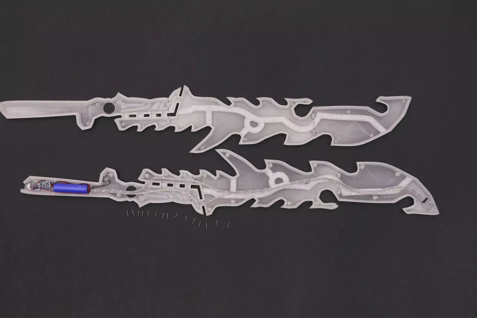Guardian Sword with NeoPixel LEDs 3D print model_3