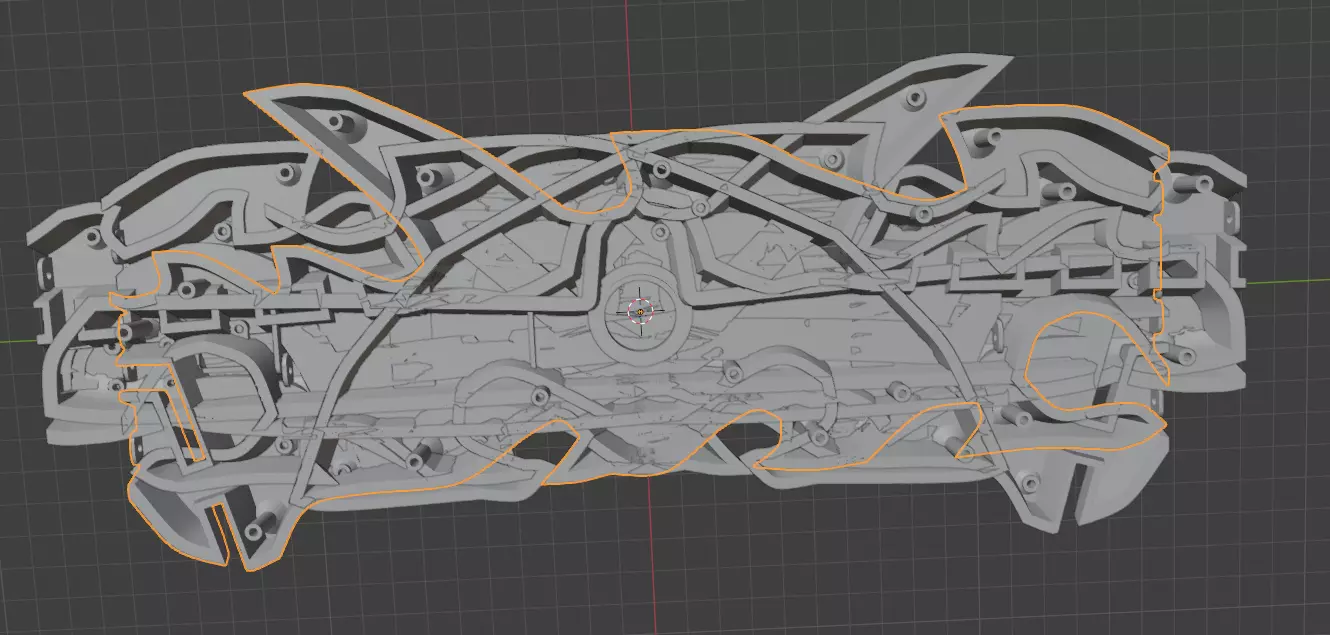 Guardian Sword with NeoPixel LEDs 3D print model_16