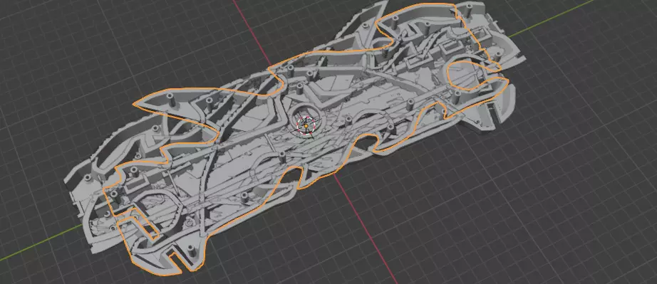 Guardian Sword with NeoPixel LEDs 3D print model_19