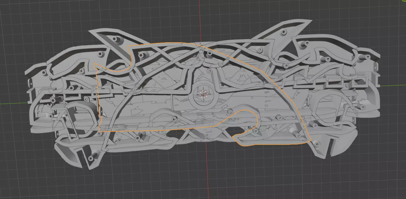 Guardian Sword with NeoPixel LEDs 3D print model_14