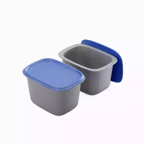 Storage Containers 08 Low-poly 3D model