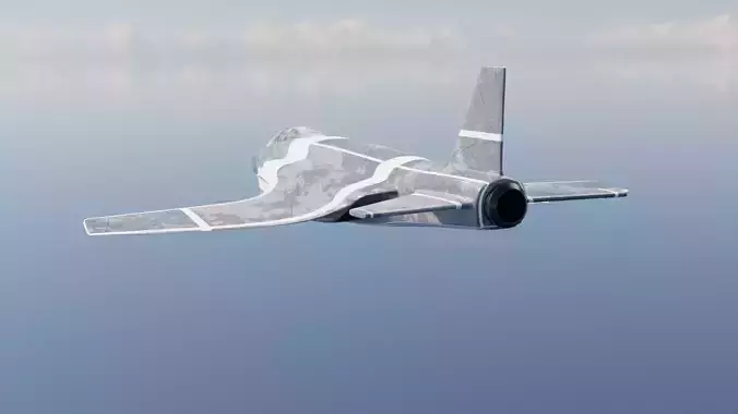 Plane 3d model 