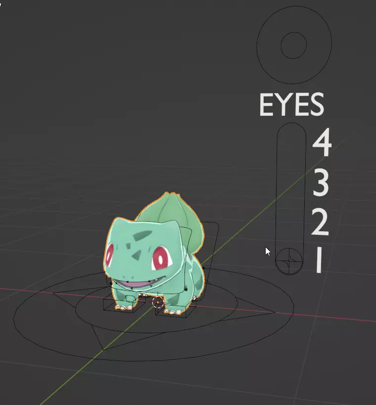 Bulbasaur Low-poly 3D model_1