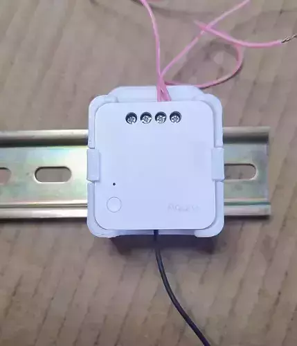  Mounting on Aqara on DIN rail 3D print model