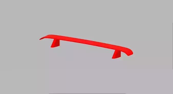 Sports car Spoiler