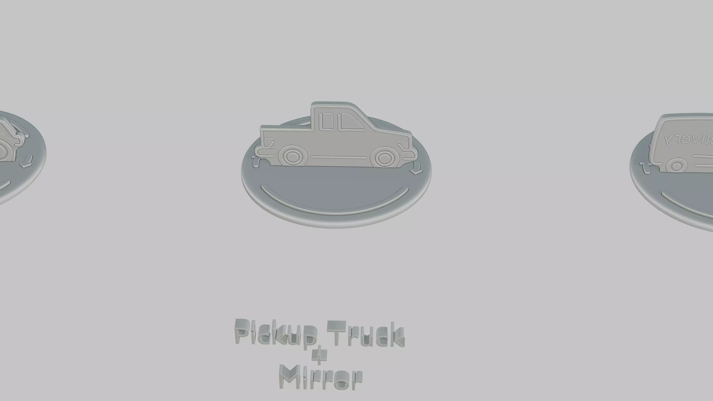 Emoji Statues Vehicles Megapack 3D print model_42