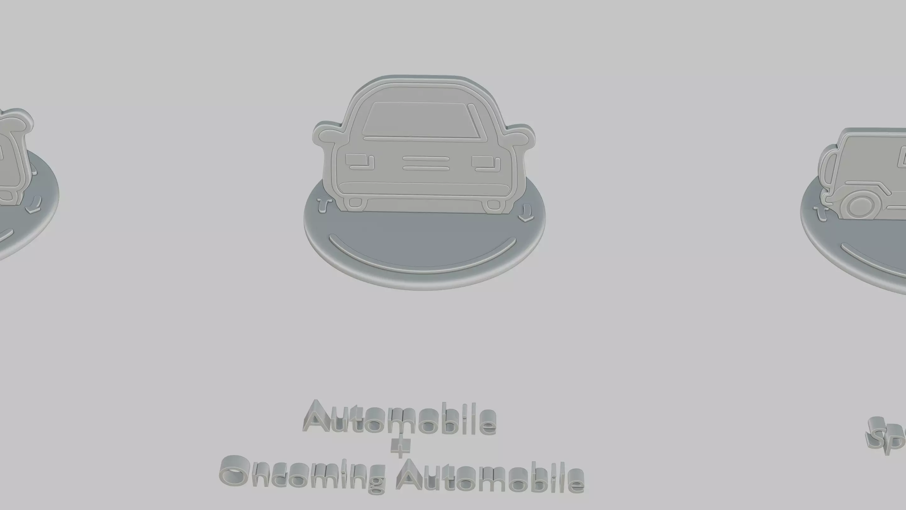 Emoji Statues Vehicles Megapack 3D print model_36