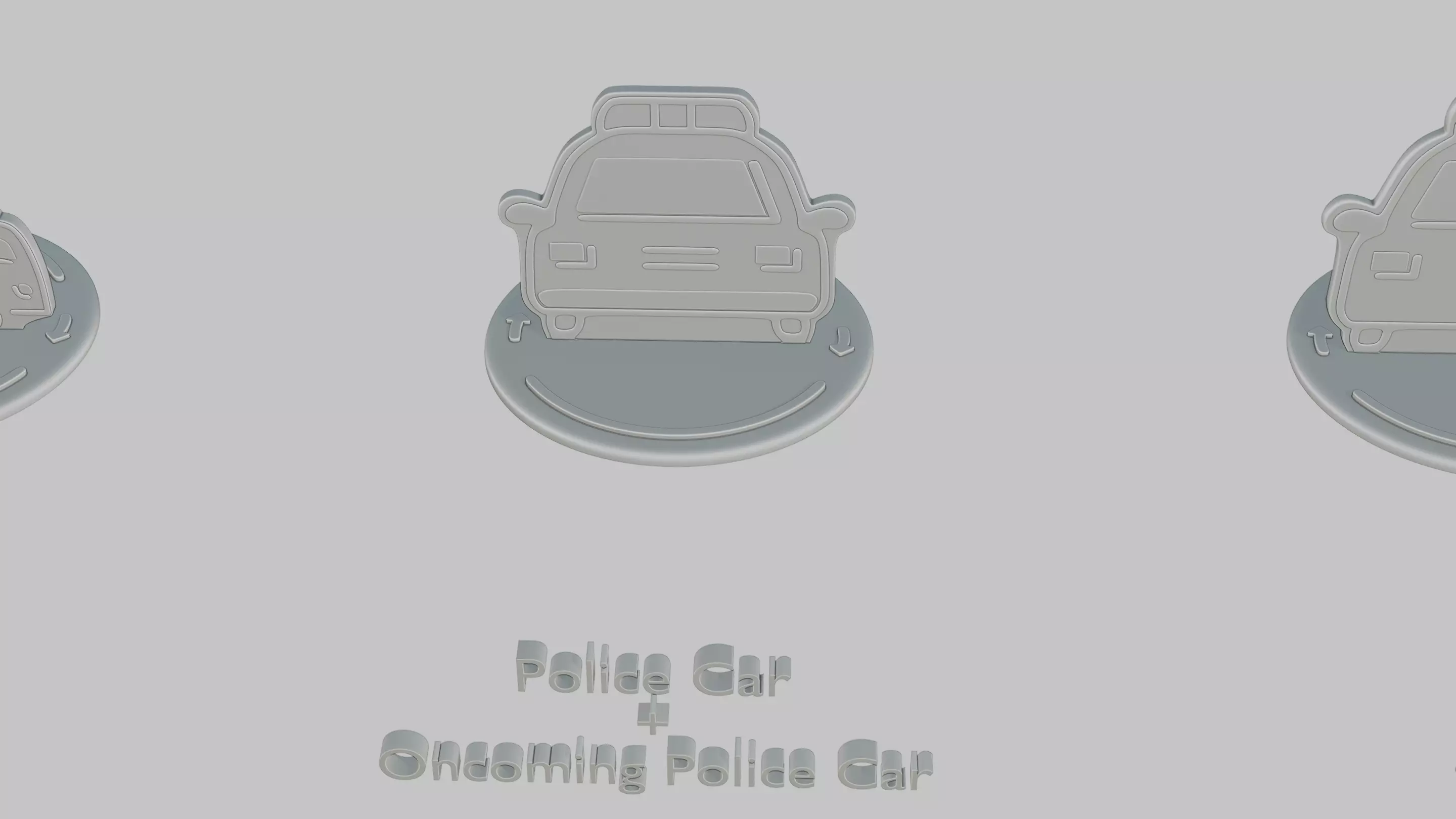 Emoji Statues Vehicles Megapack 3D print model_27