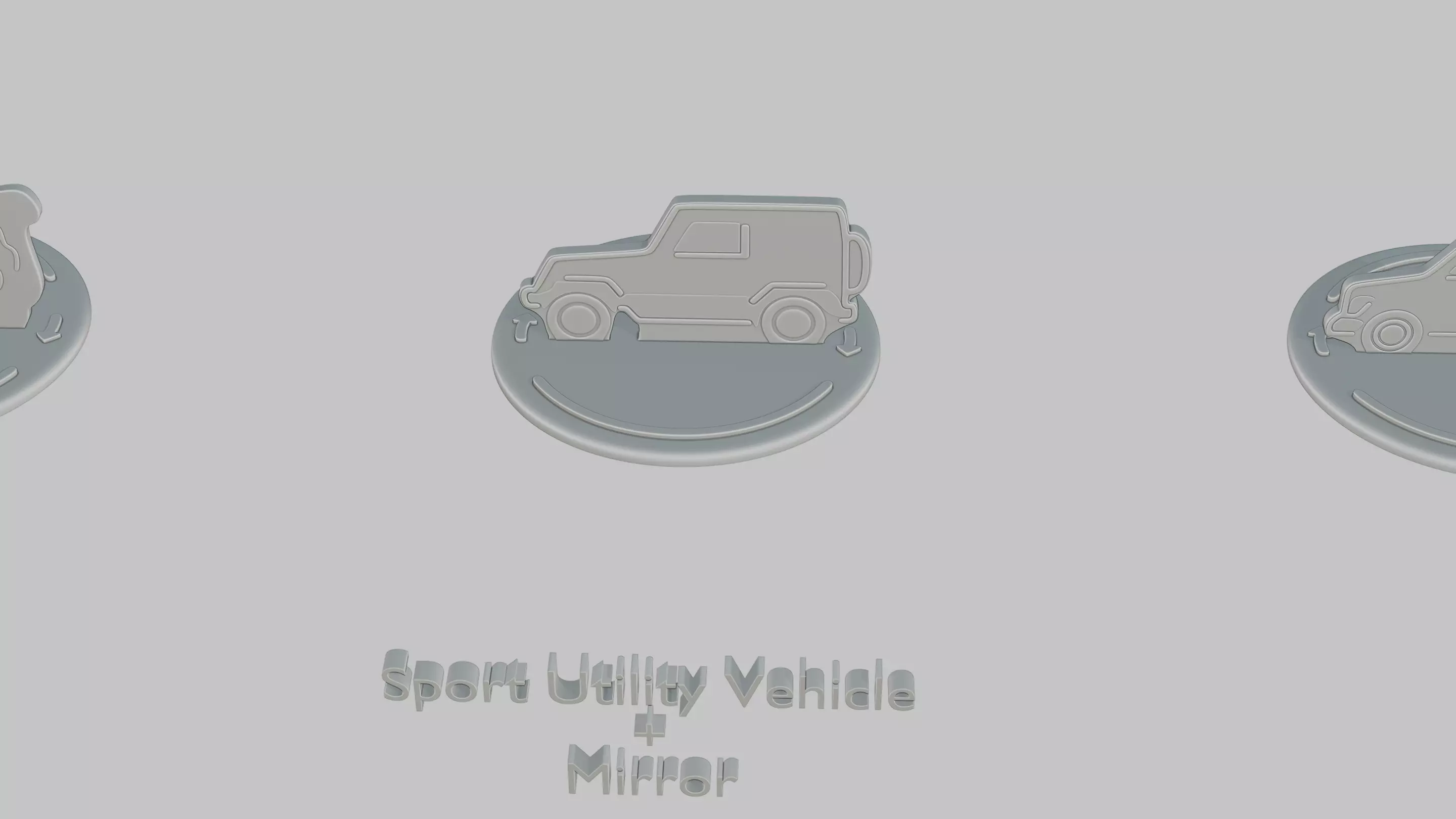 Emoji Statues Vehicles Megapack 3D print model_39