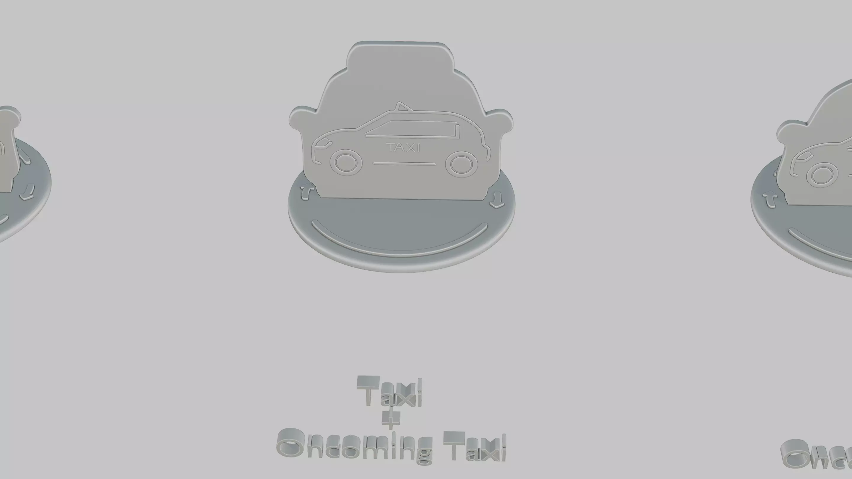 Emoji Statues Vehicles Megapack 3D print model_30