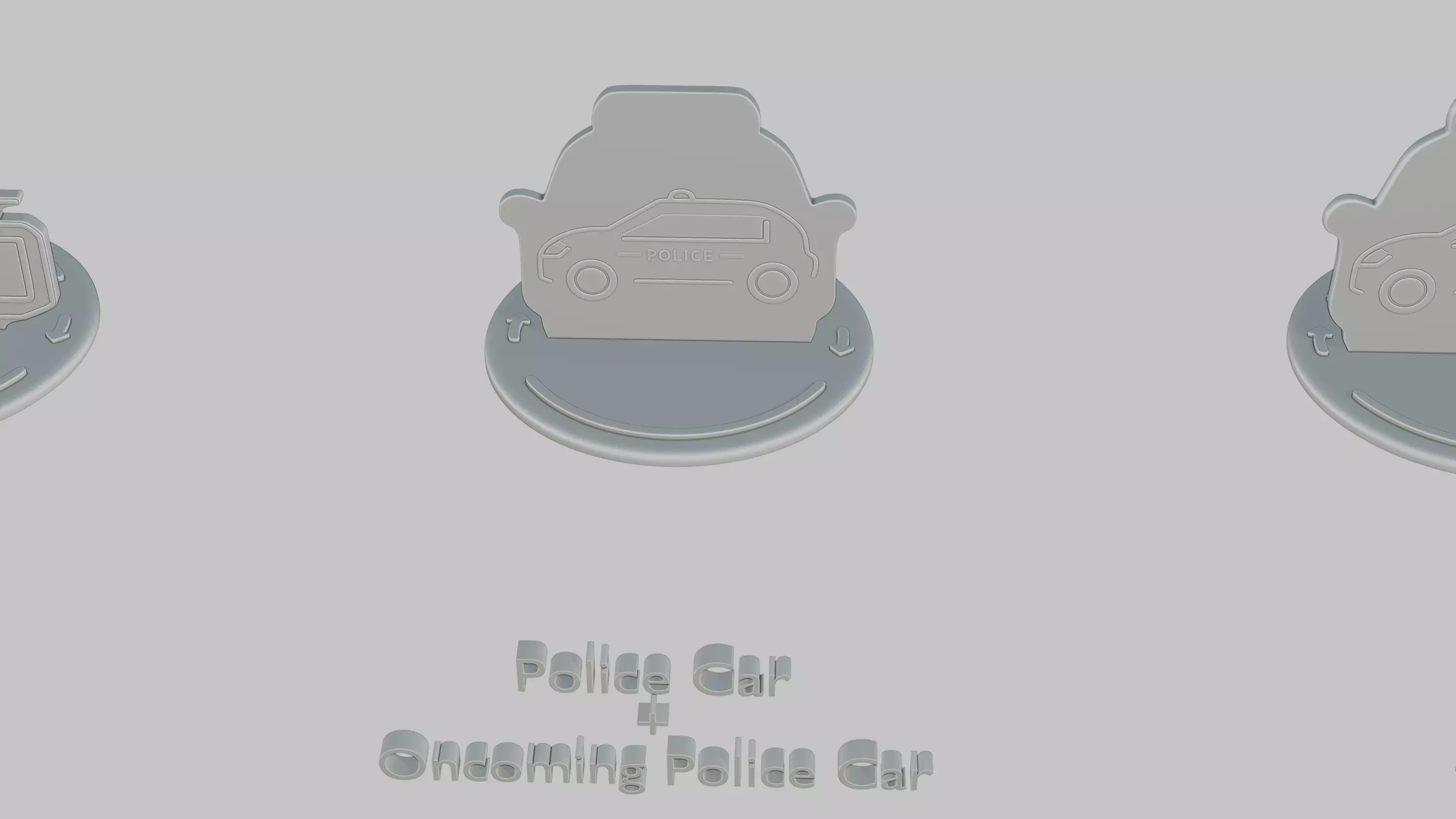 Emoji Statues Vehicles Megapack 3D print model_26