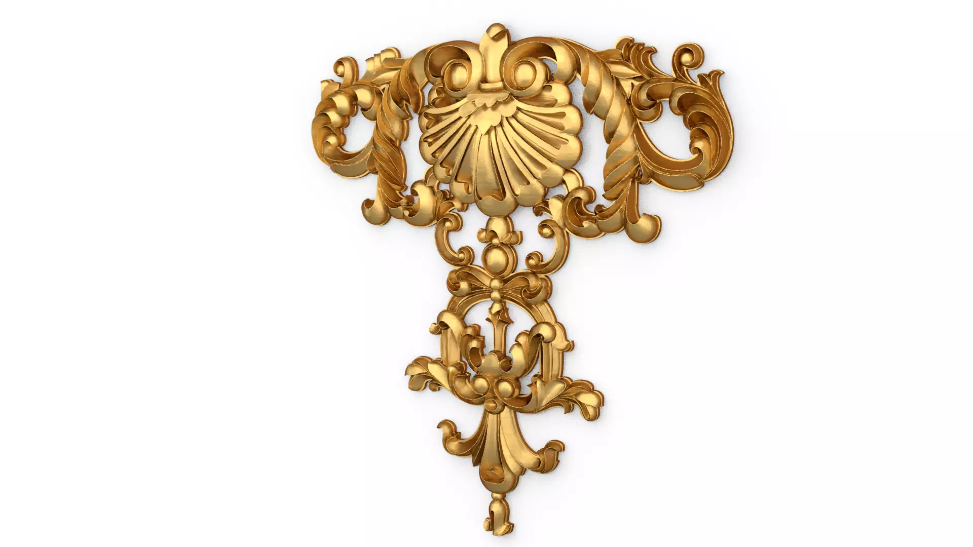 carved classic decorative ornament cnc 3d printing stl 16 3D print model_2