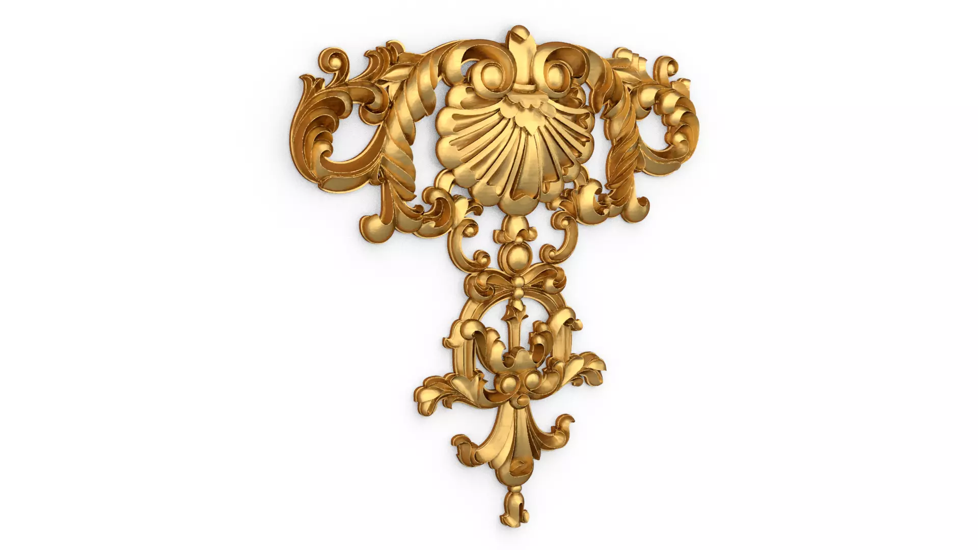 carved classic decorative ornament cnc 3d printing stl 16 3D print model_1