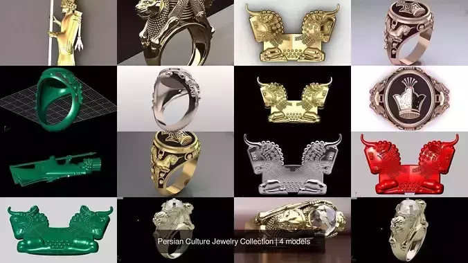 Persian Culture Jewelry Collection 
