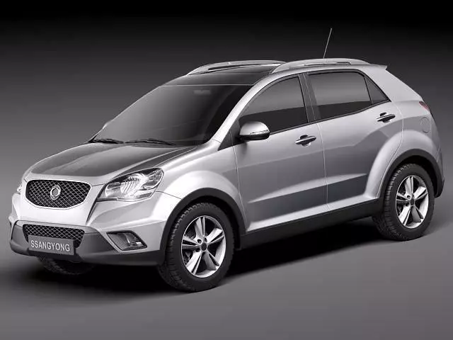SsangYong Korando 2011 3D model_0