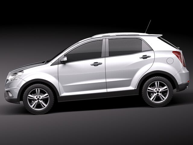 SsangYong Korando 2011 3D model_6