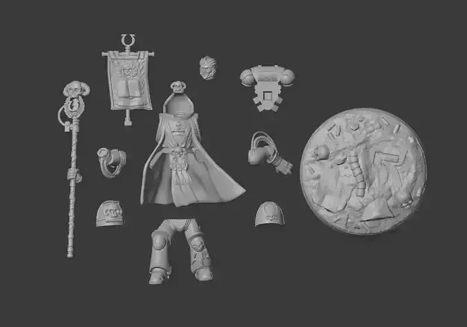 Chief Reader 3D print model