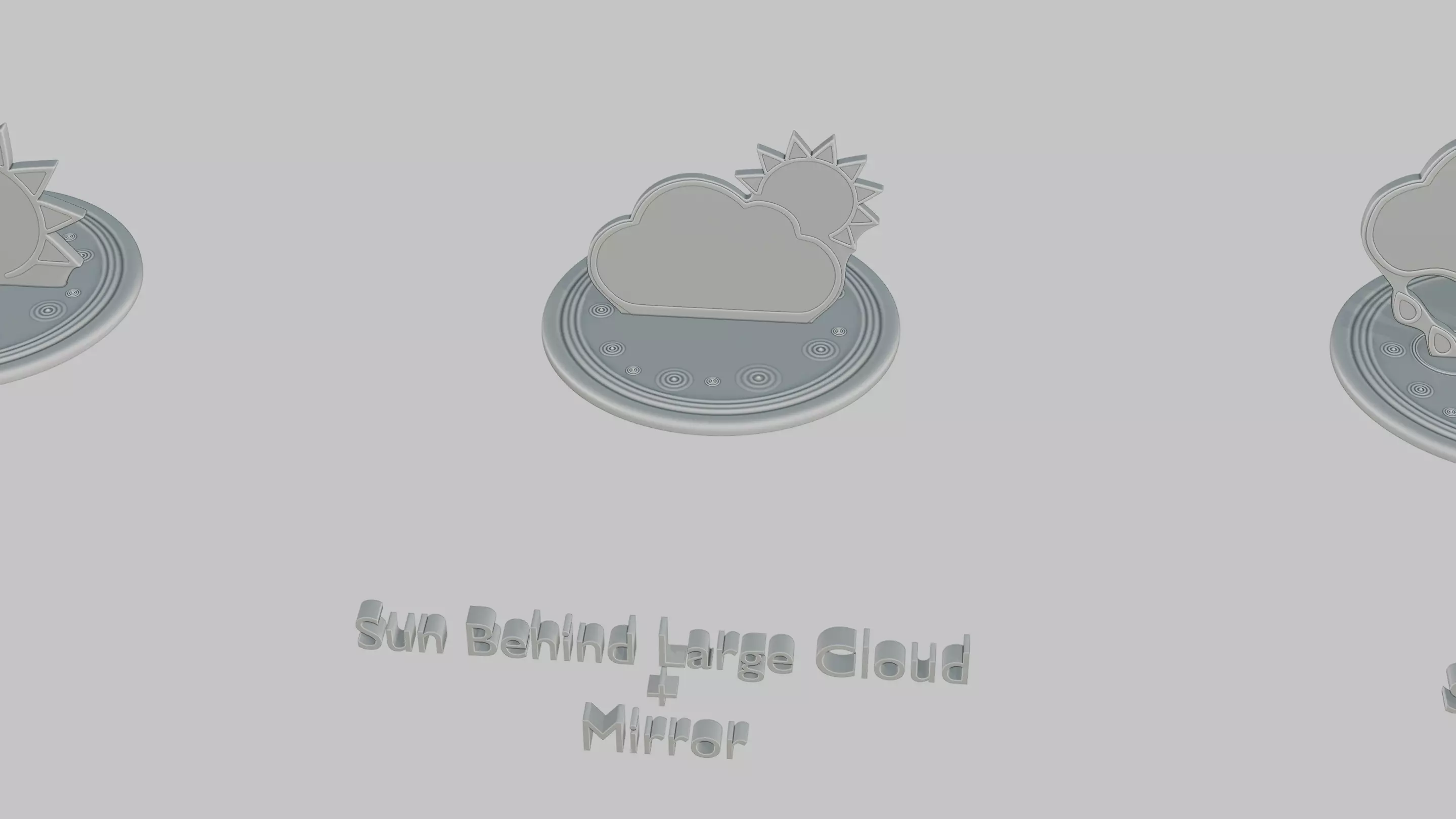 Emoji Statues Weather Full Collection 3D print model_8