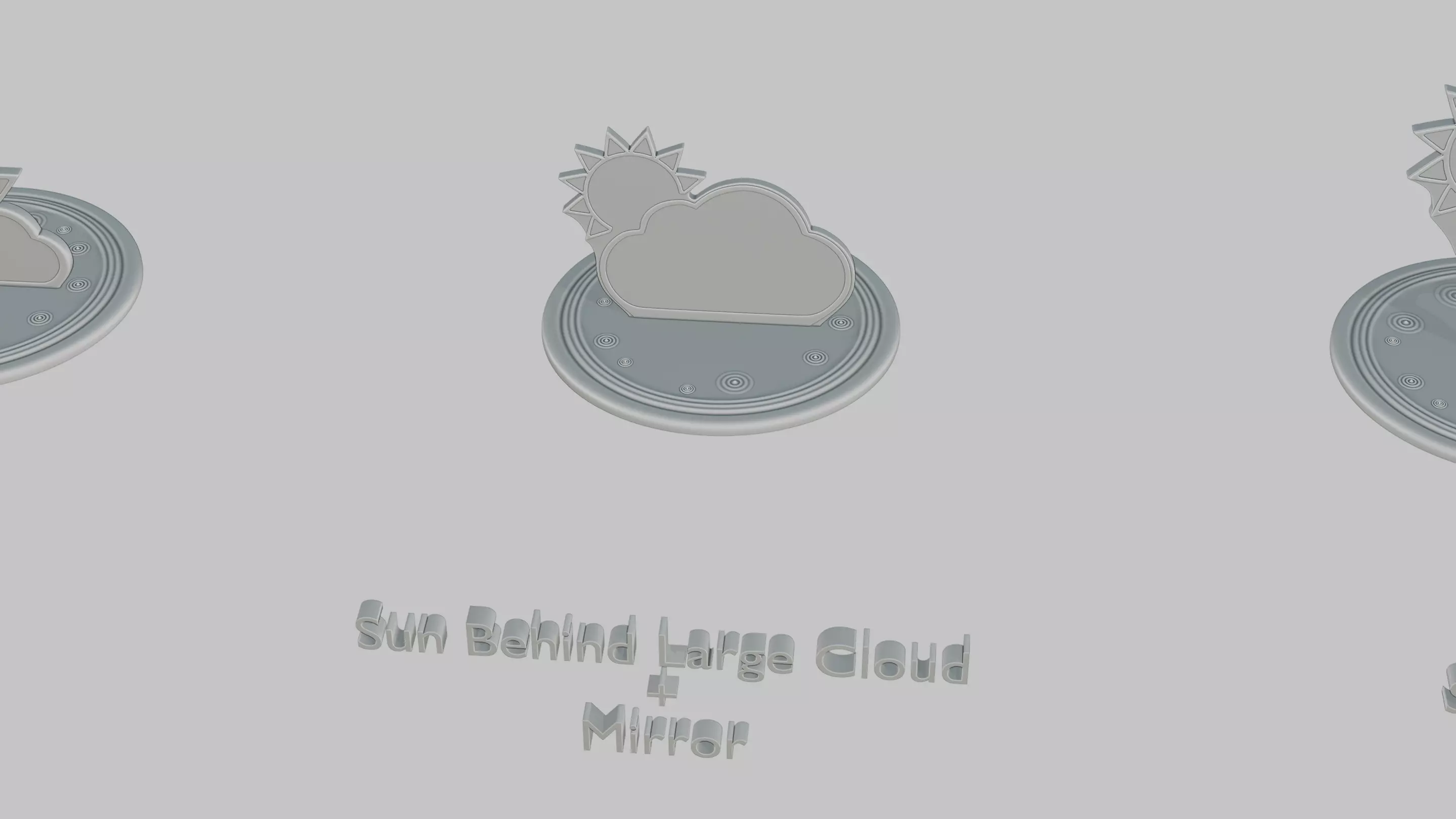 Emoji Statues Weather Full Collection 3D print model_7