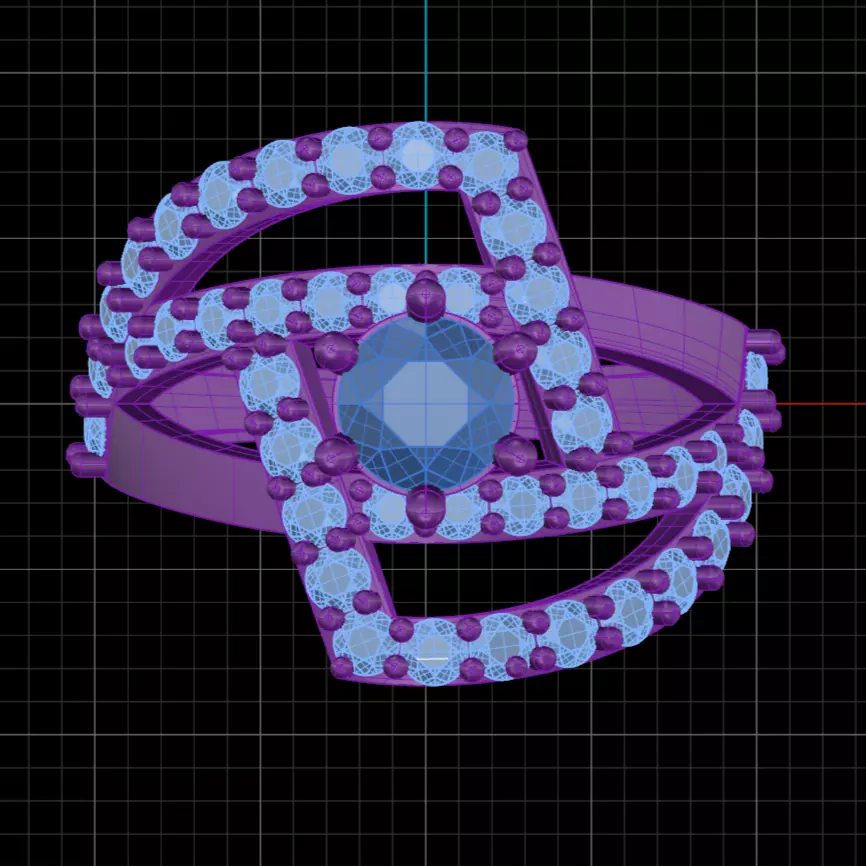 elegant-ring 3D print model_5