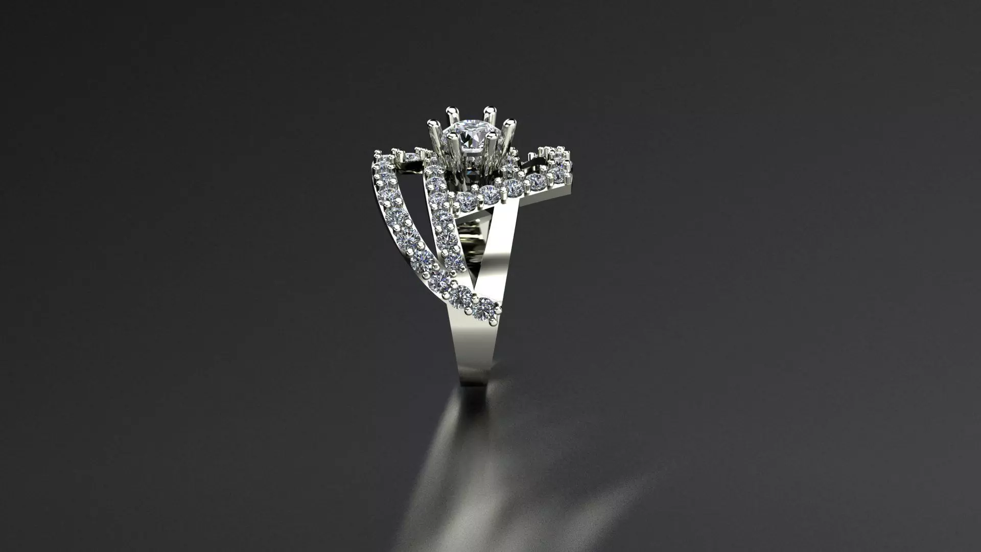 elegant-ring 3D print model_1