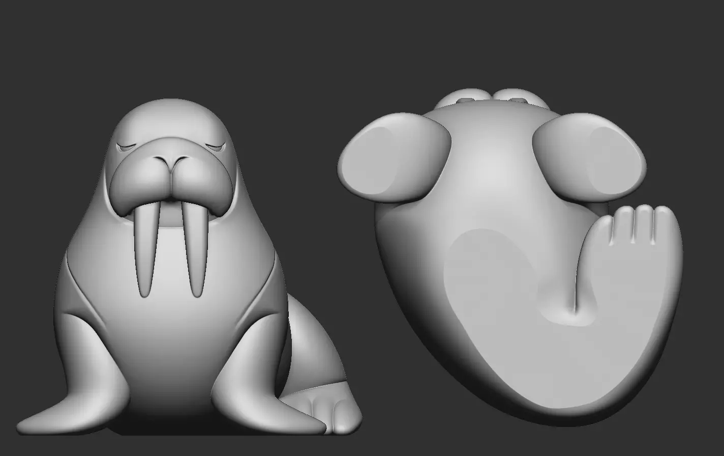 Walrus 3D print model_19