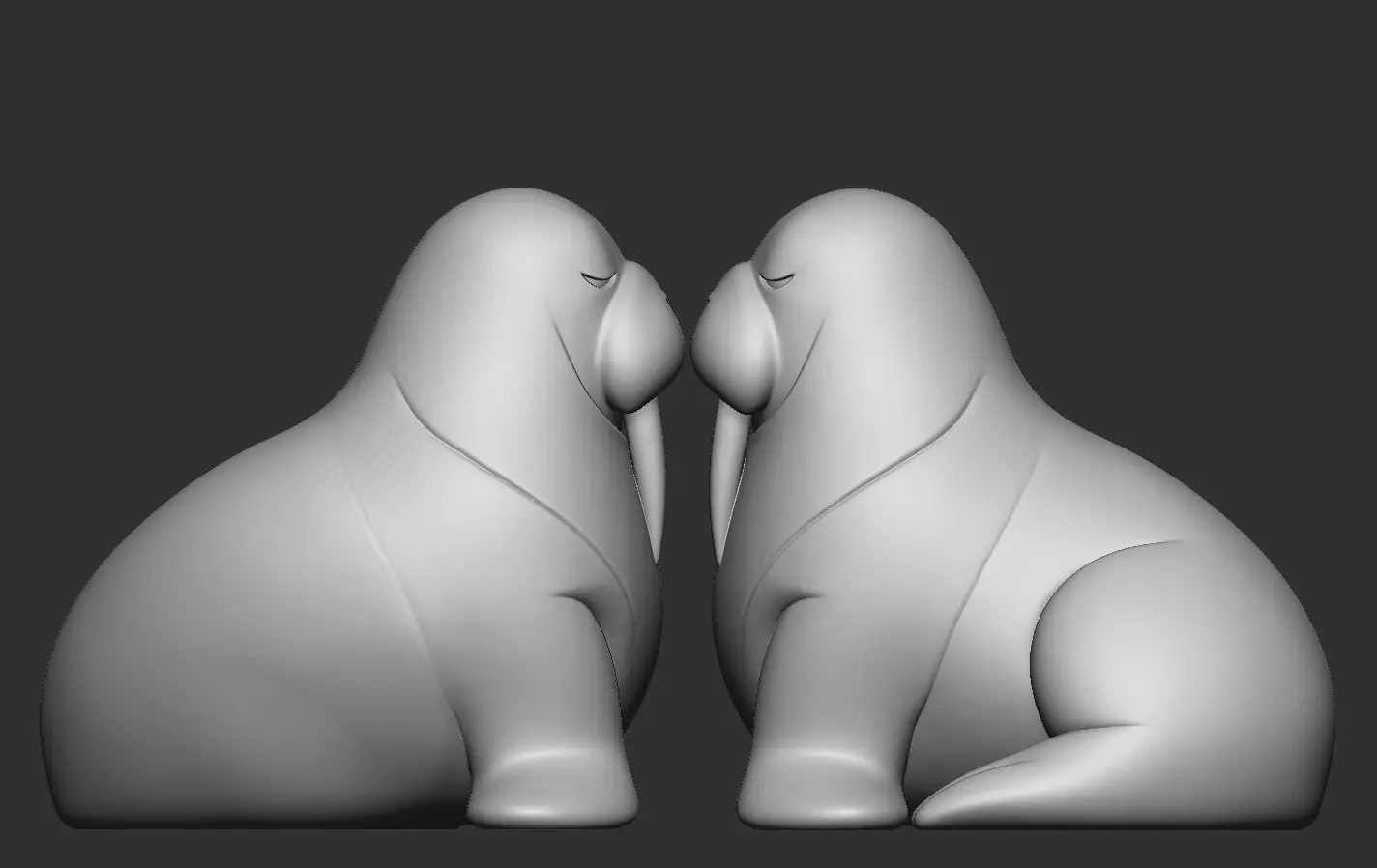 Walrus 3D print model_18