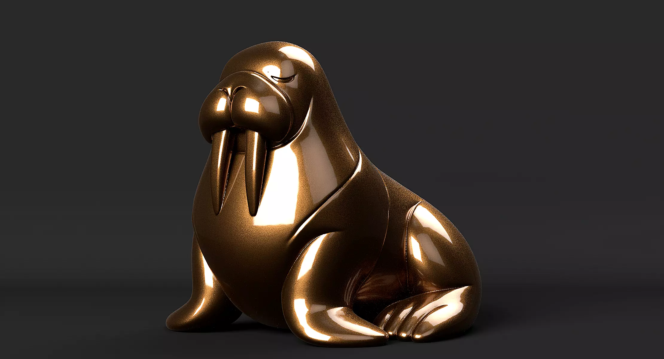 Walrus 3D print model_9