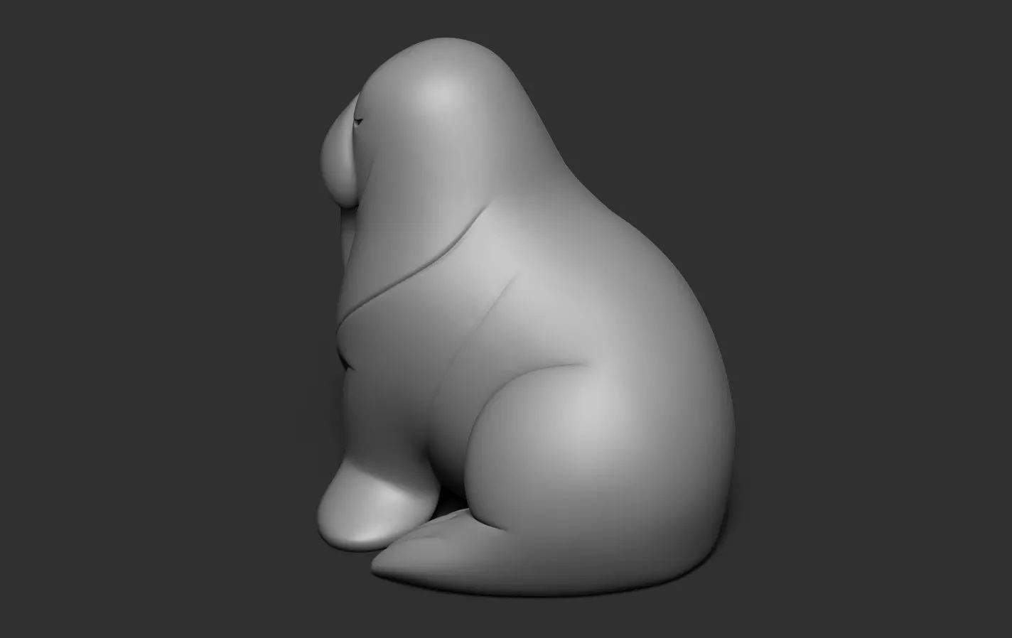 Walrus 3D print model_12